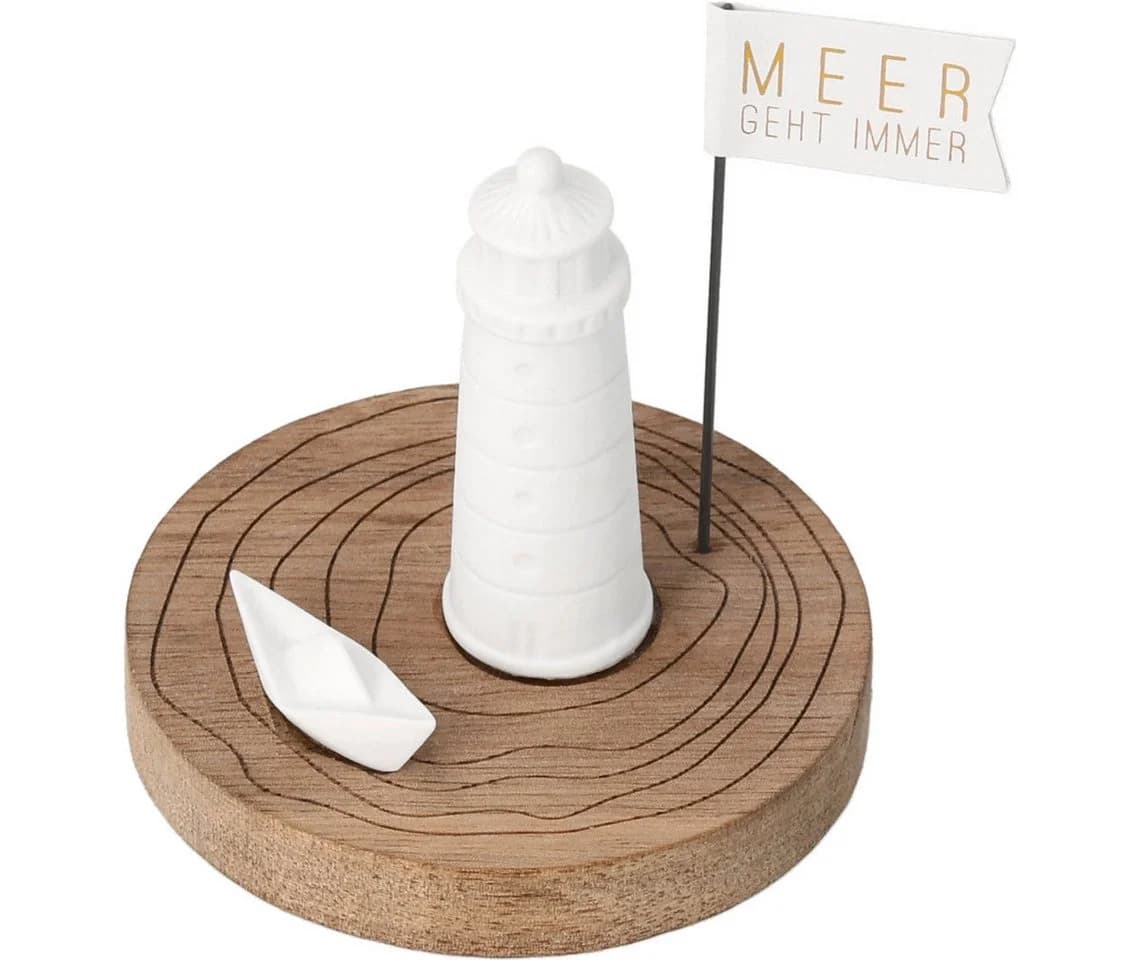 räder design Meeresgruß Dekoobjekt Leuchtturm Meer