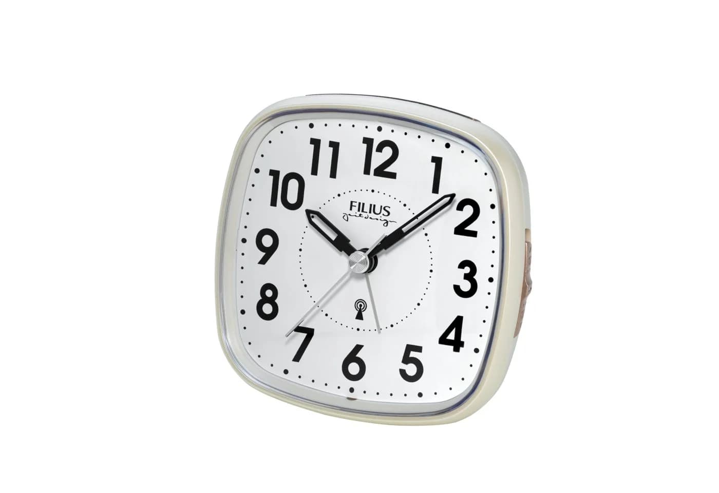 FILIUS zeitdesign Funkwecker Weiß Piepalarm