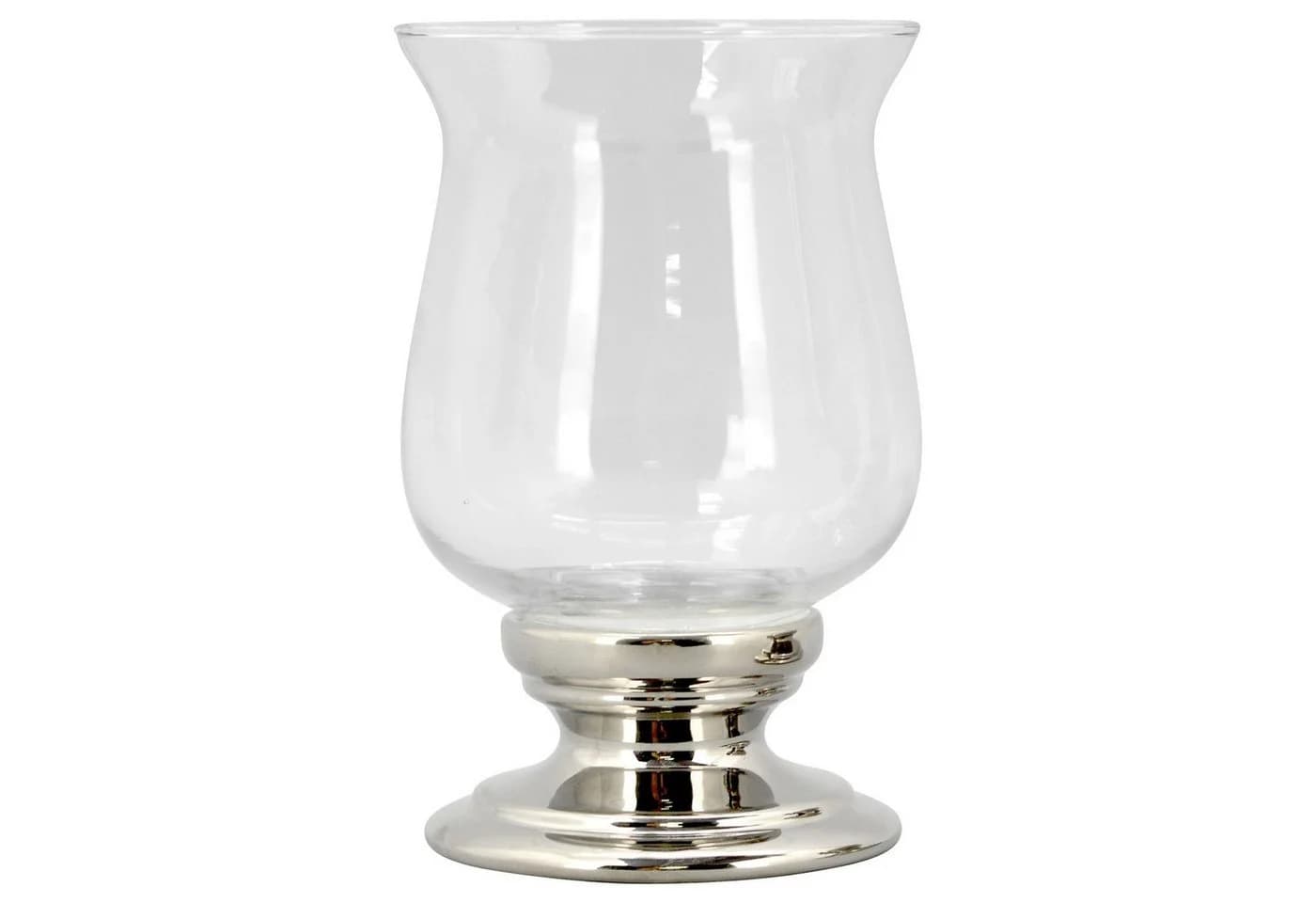 Exner WindLicht ArgenT silber Keramik