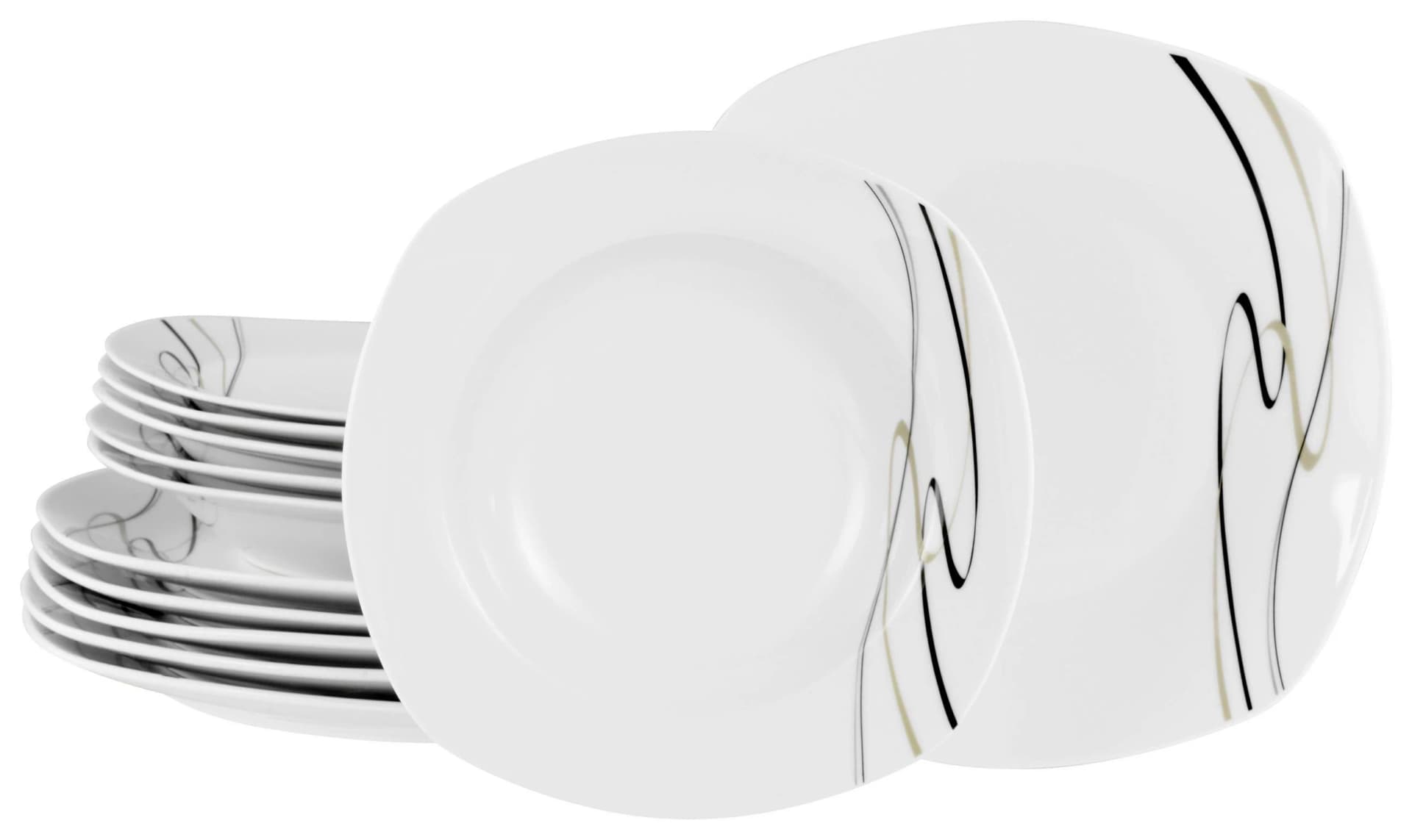 Elegantes Tafelservice aus Porzellan