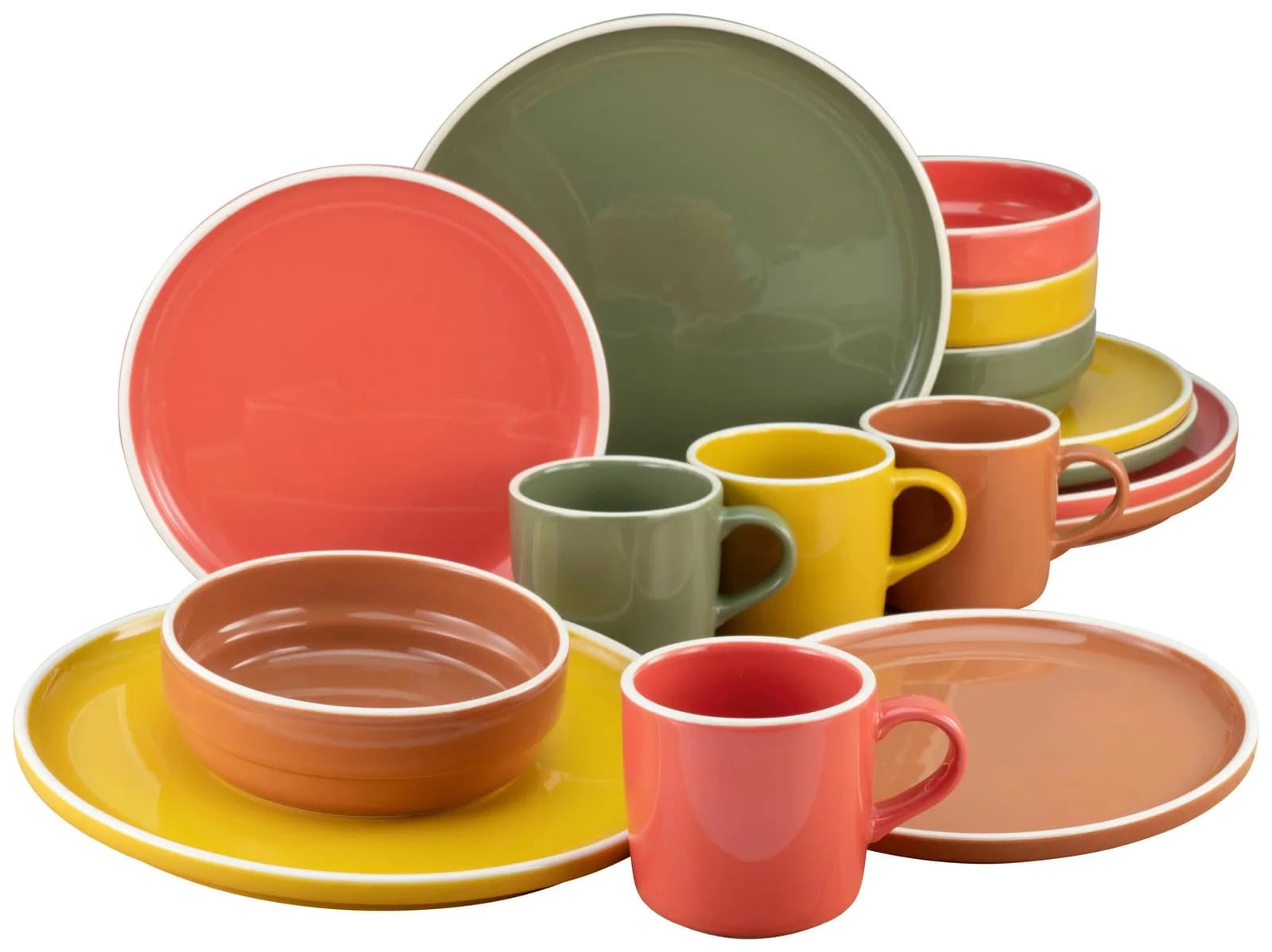 Creatable Kombiservice Multicolor 16-teilig