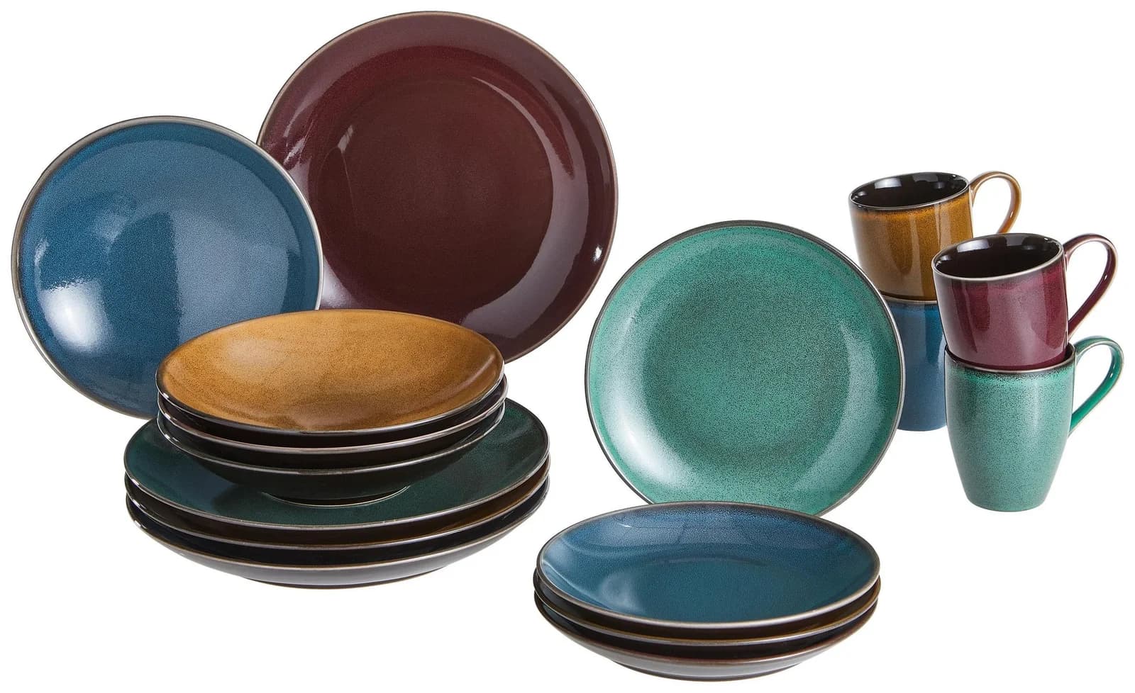 Creatable Kombiservice Marrakesch Multicolor 16-teilig