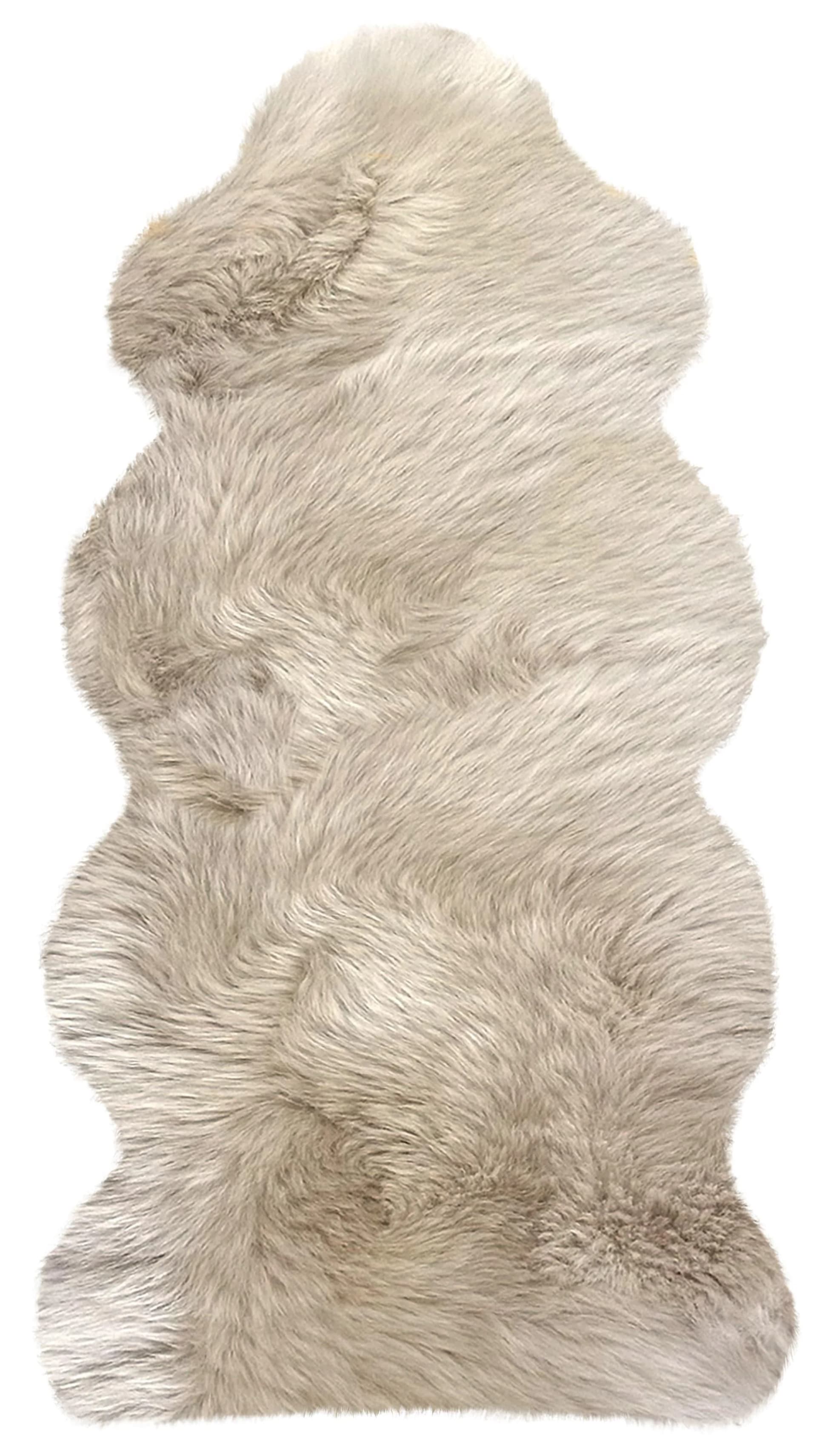 Heitmann Felle Lammfell KE 152 Fellteppich Beige Premium Qualität