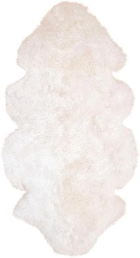 Heitmann Felle Lammfell Teppich Premium Qualität Naturweiß