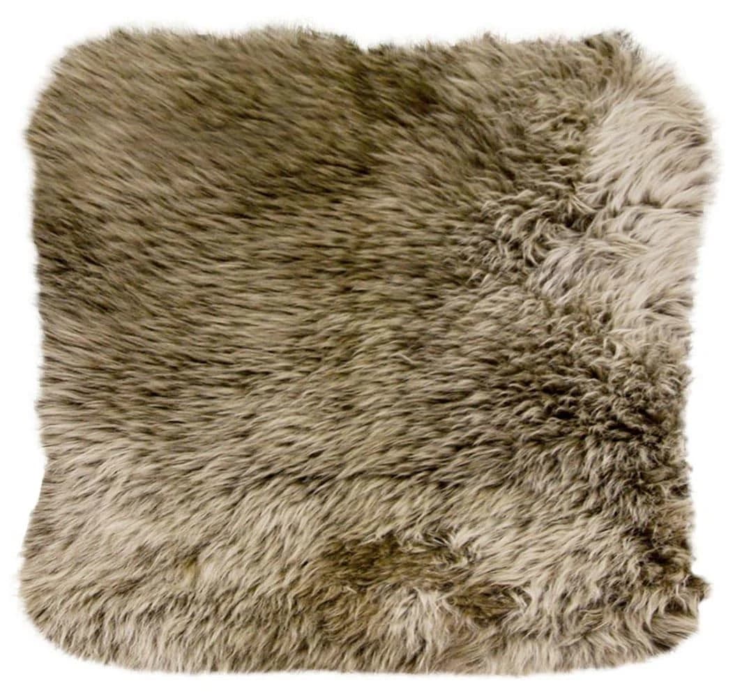 Heitmann Felle Lammfell-Kissen Premium Braun 40x40 cm