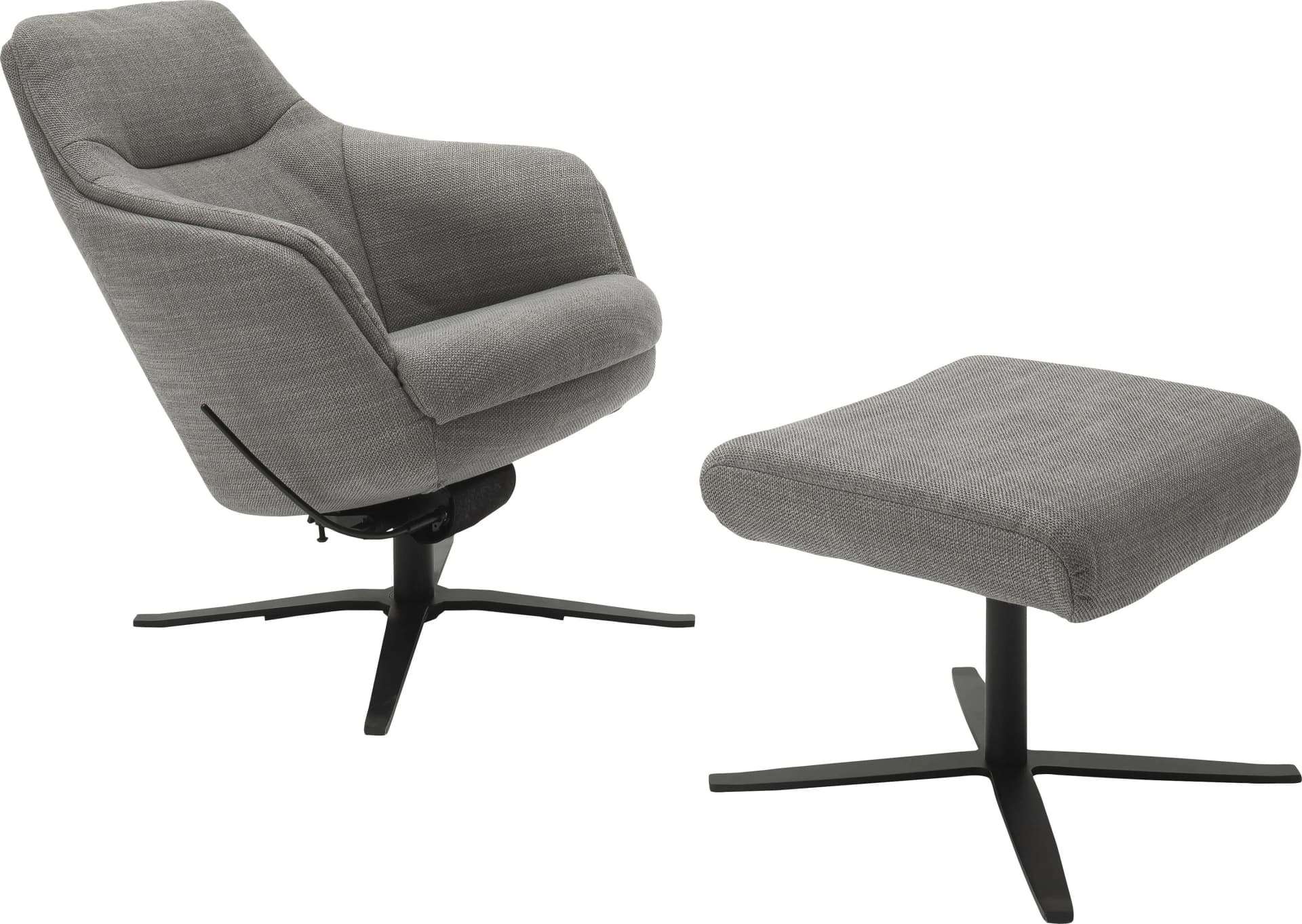 Drehsessel Sky Sessel Bequemer Loungesessel Anthrazit SCHÖNER WOHNEN-Kollektion