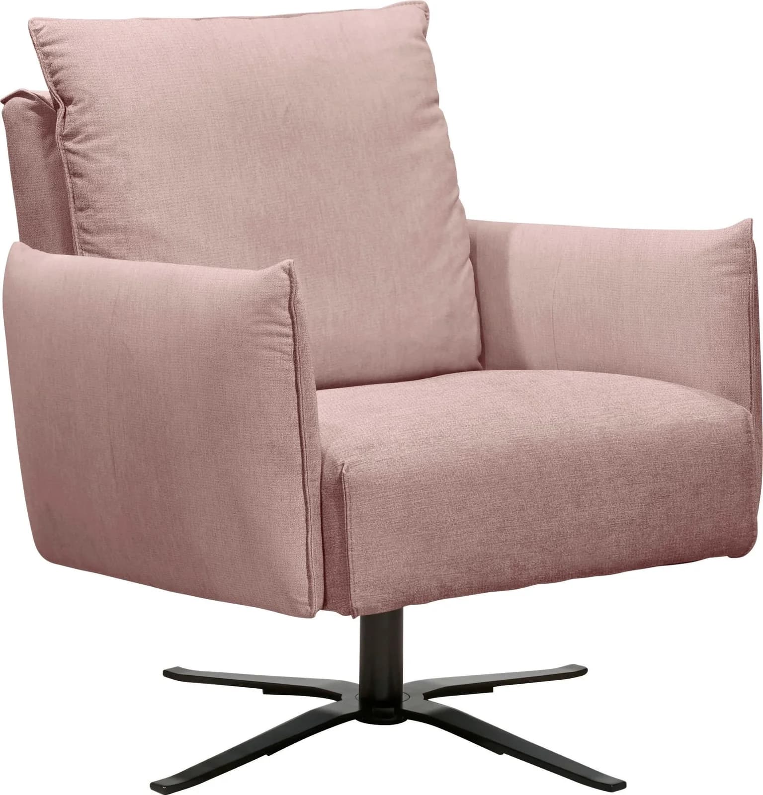Schöner Wohnen Kollektion Lineo Drehsessel Rosa