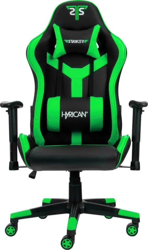 HYRICAN Gaming-Stuhl Copilot Kunstleder Grün-Schwarz