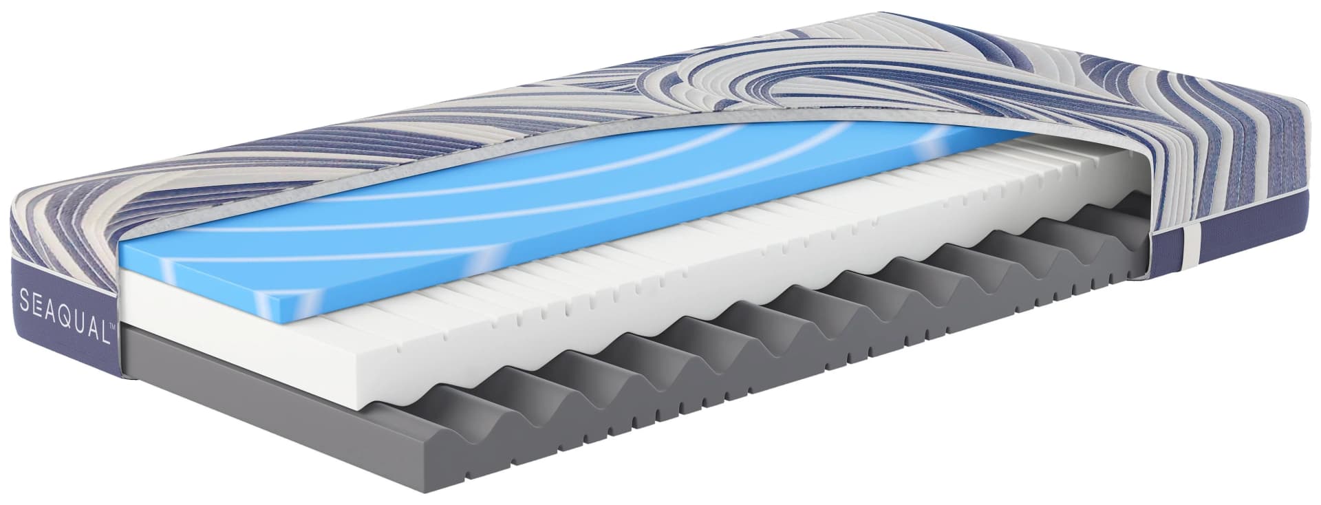 Kaltschaummatratze Ocean Clean KS 7-Zonen-Kern Hn8 Schlafsysteme