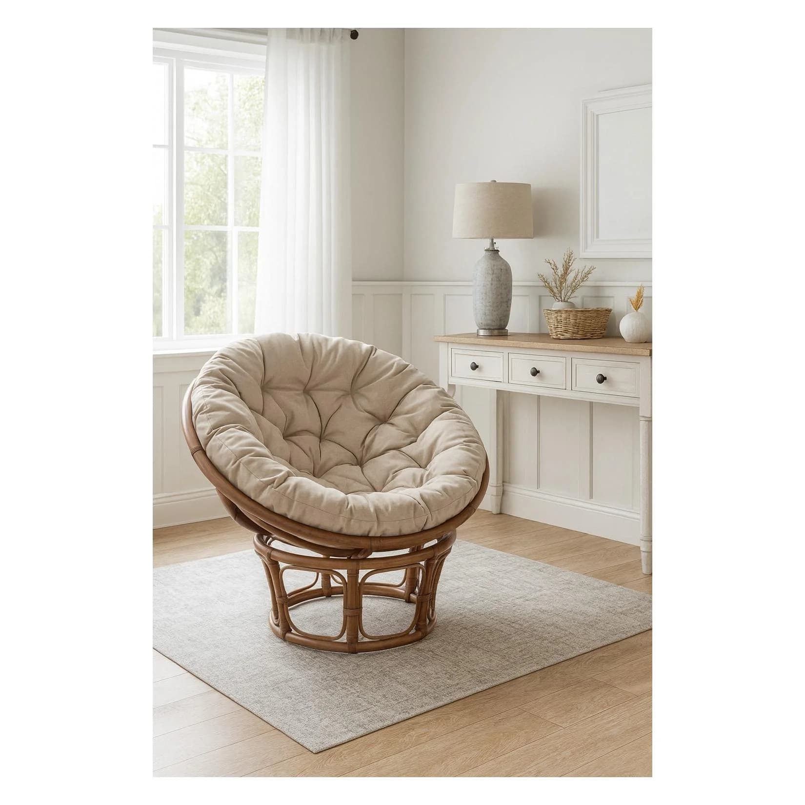 möbel direkt online Papasansessel 80 cm Rattan