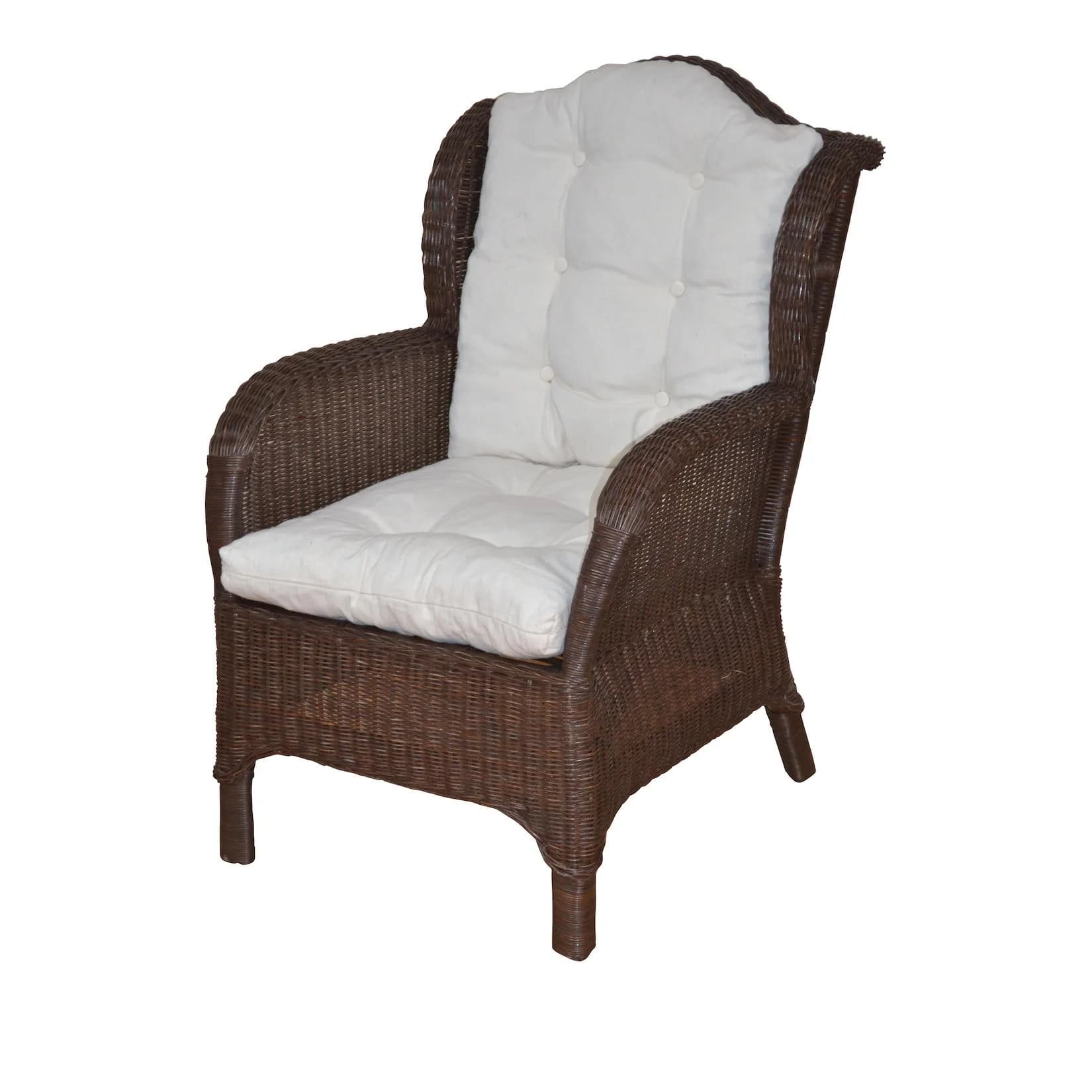 möbel direkt online Nostalgiesessel Jascha Rattan Creme