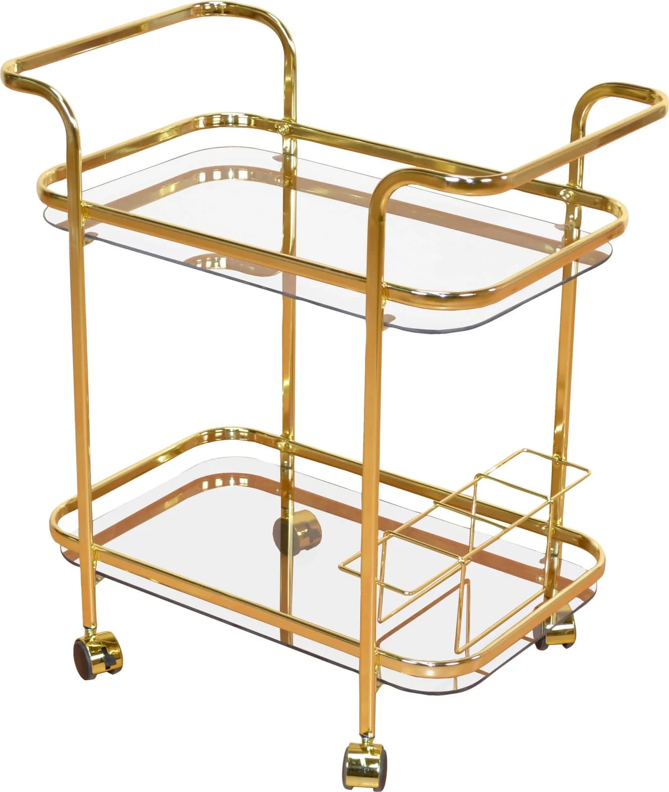 Home Affaire Servierwagen Gold Metall Rollwagen