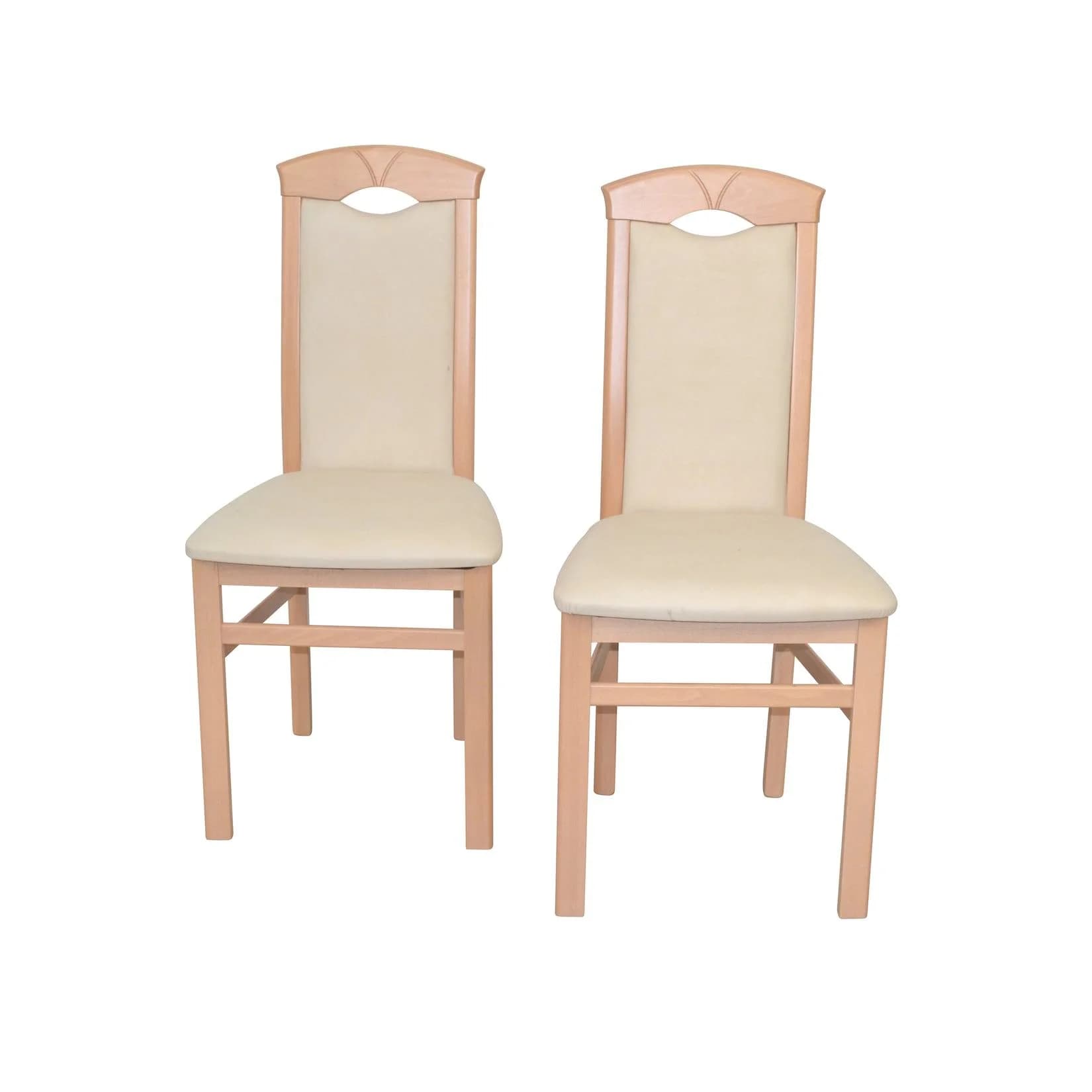moebel-direkt-online Esszimmerstuhl Liliane 2tlg. Set Buche Beige