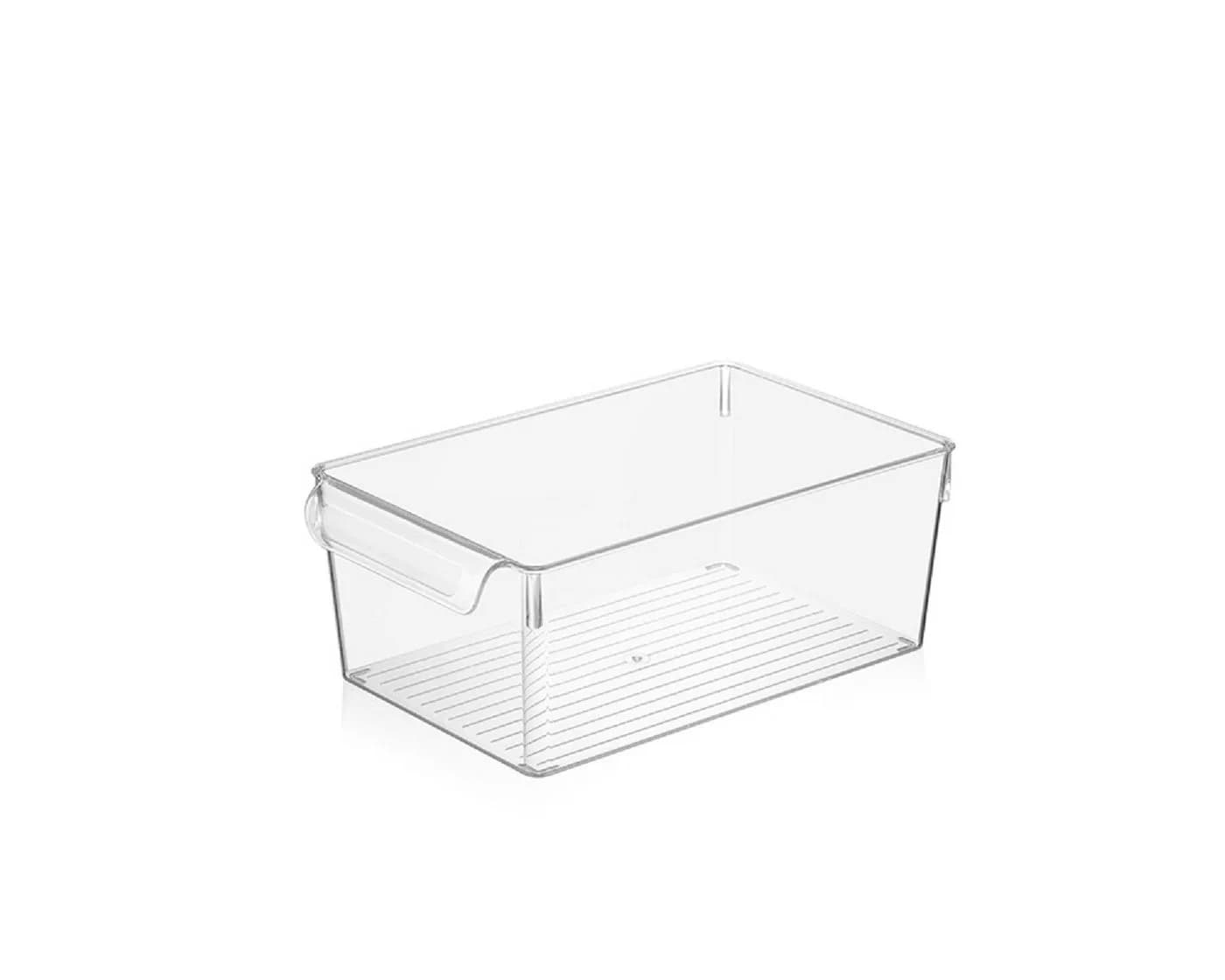 Michelino Kühlschrank Organizer Weiß Kunststoff