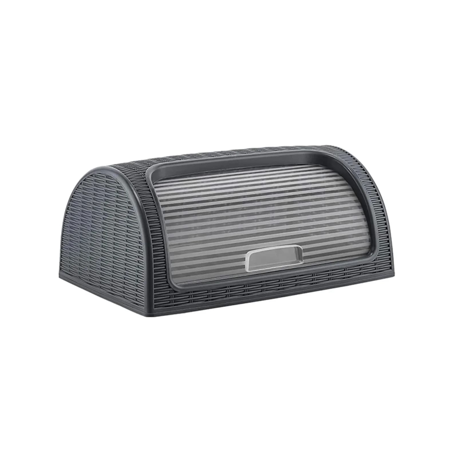 Michelino Brotkasten Rattanoptik Anthrazit