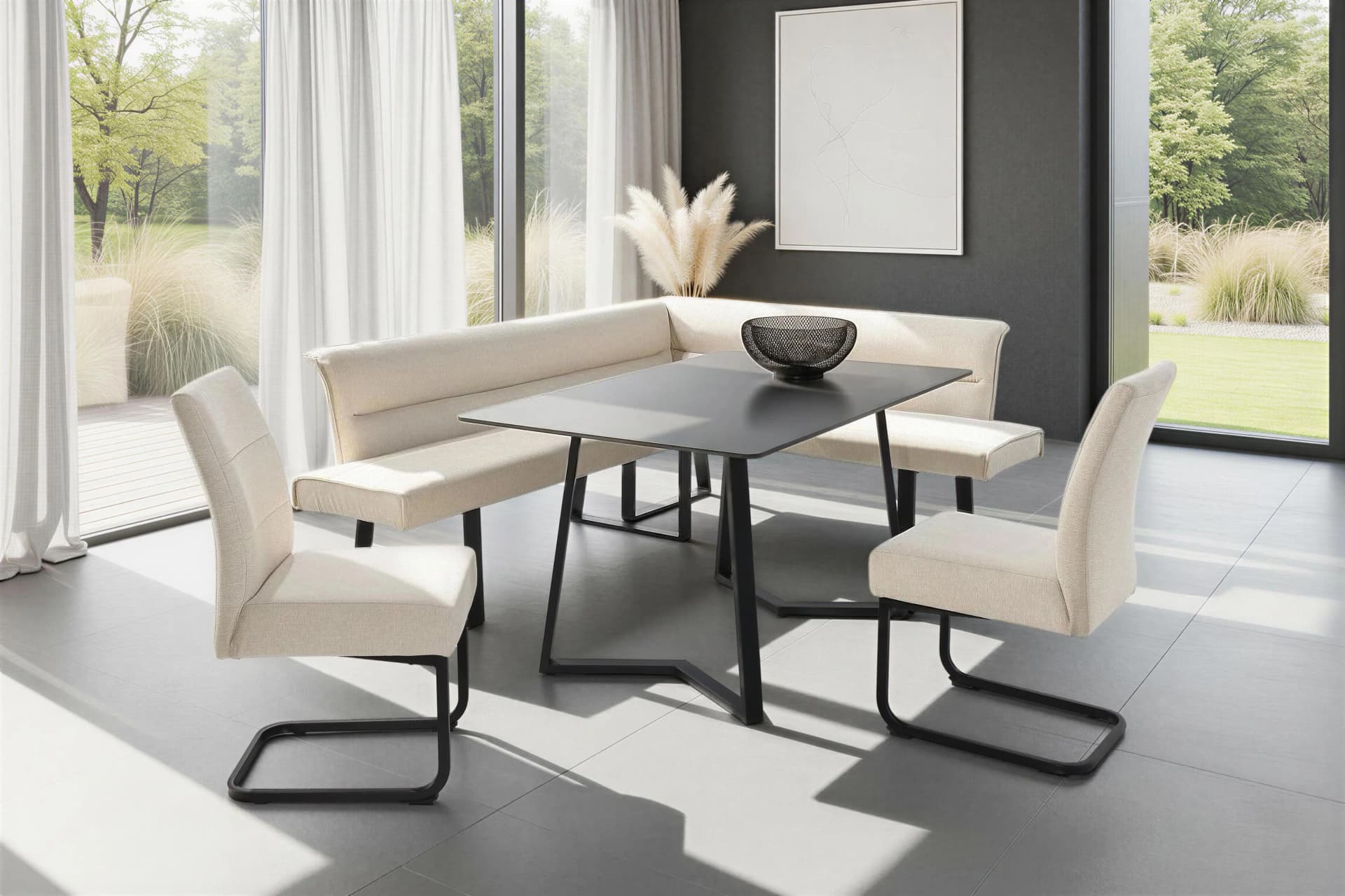 Eckbankgruppe OTTO HOME Set 4-tlg. Taschenfederkern