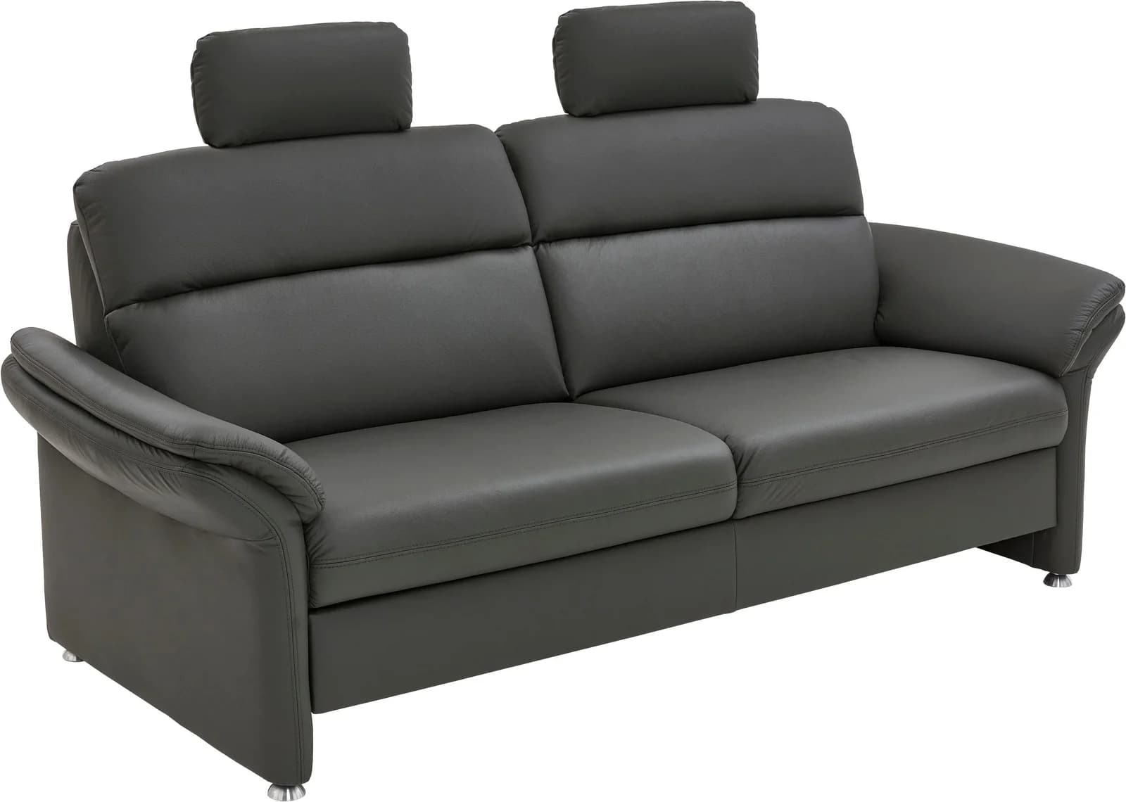 3-Sitzer Sofa DIE PLANBAR PN-EM16031 Anthrazit Leder