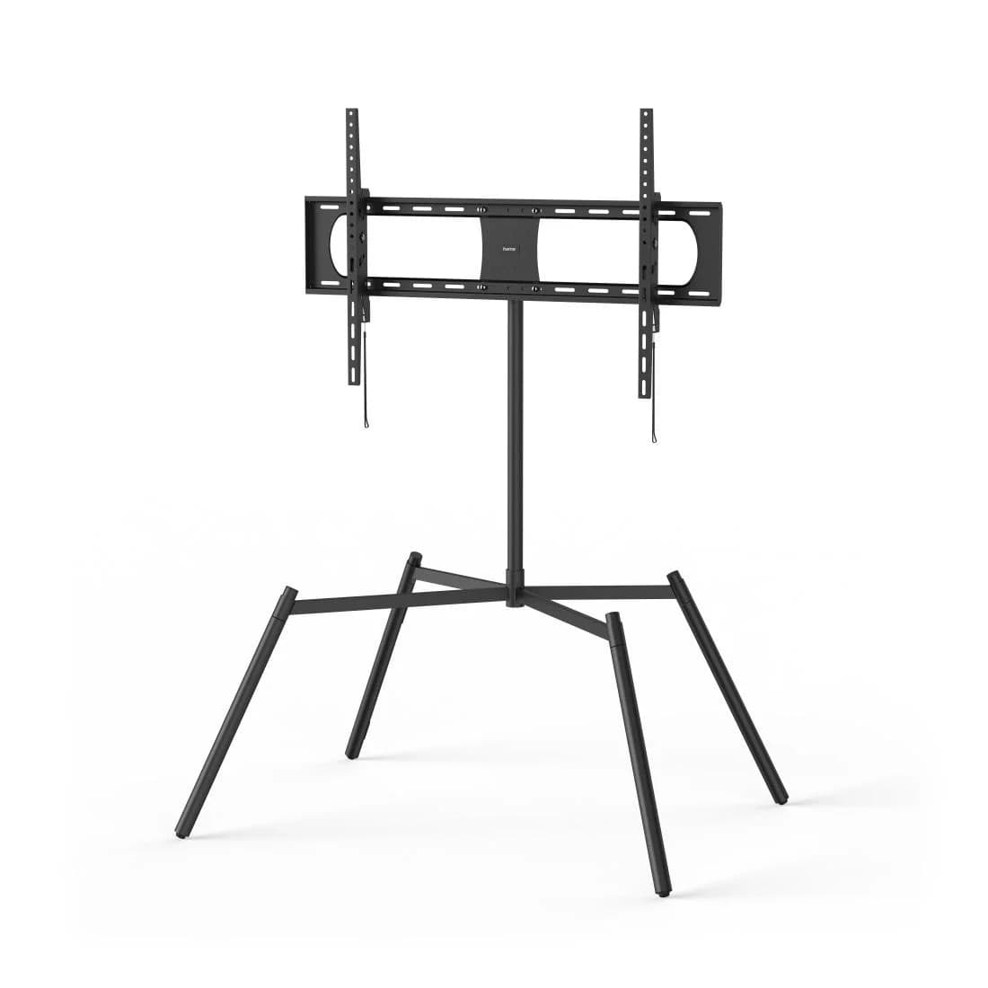 HAMA TV-Ständer bis 50 kg, 60-90 Zoll, VESA 900 x 600, Schwarz, Schwenkbar, Neigbar, Höhenverstellbar