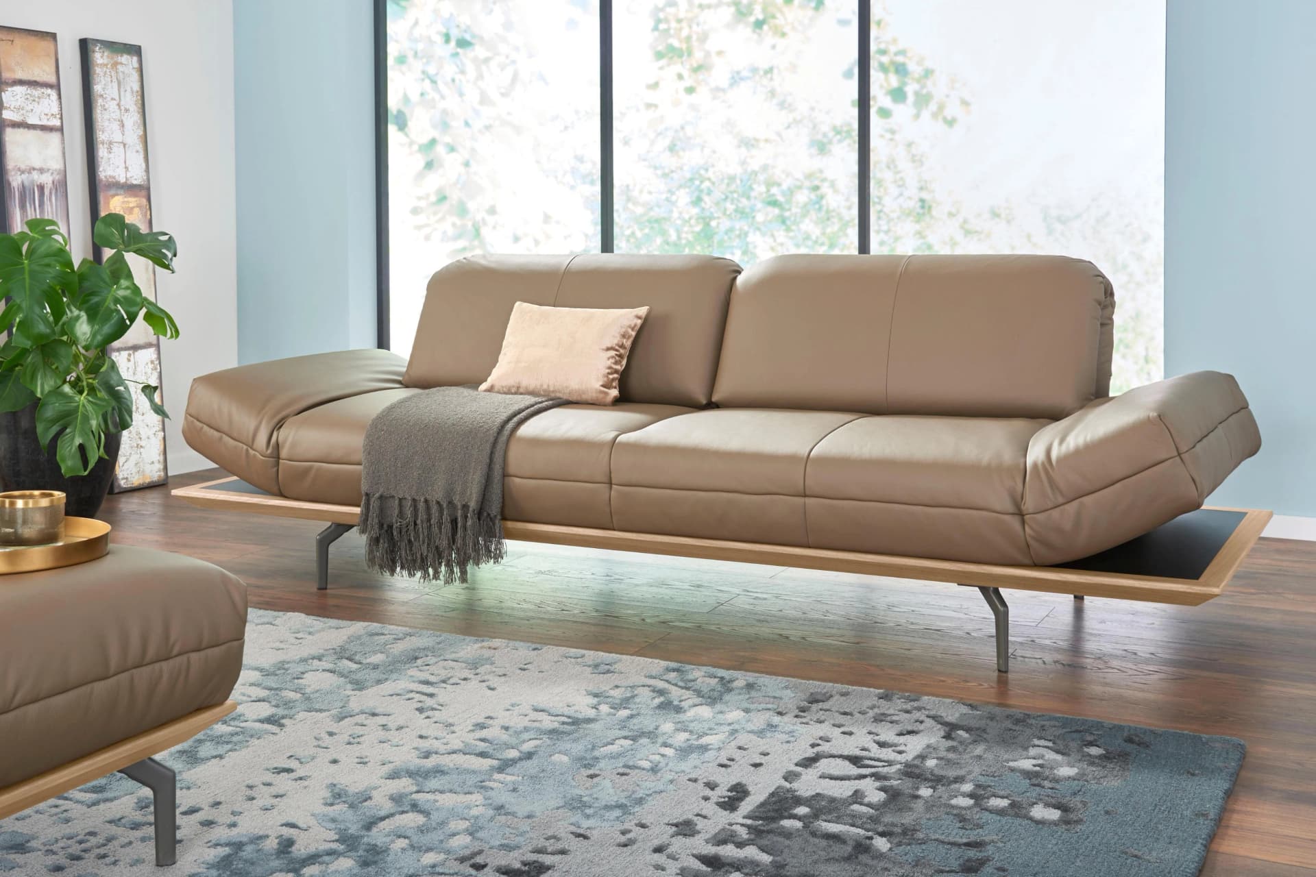 4-Sitzer Designsofa CR.420 Leder Creation BY ROLF BENZ