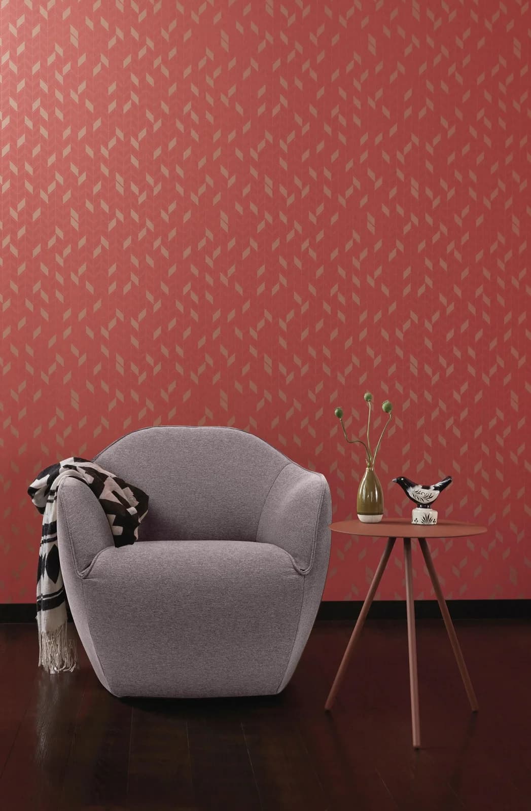 Creation BY ROLF BENZ CR.480 Designsessel Loungesessel Lila