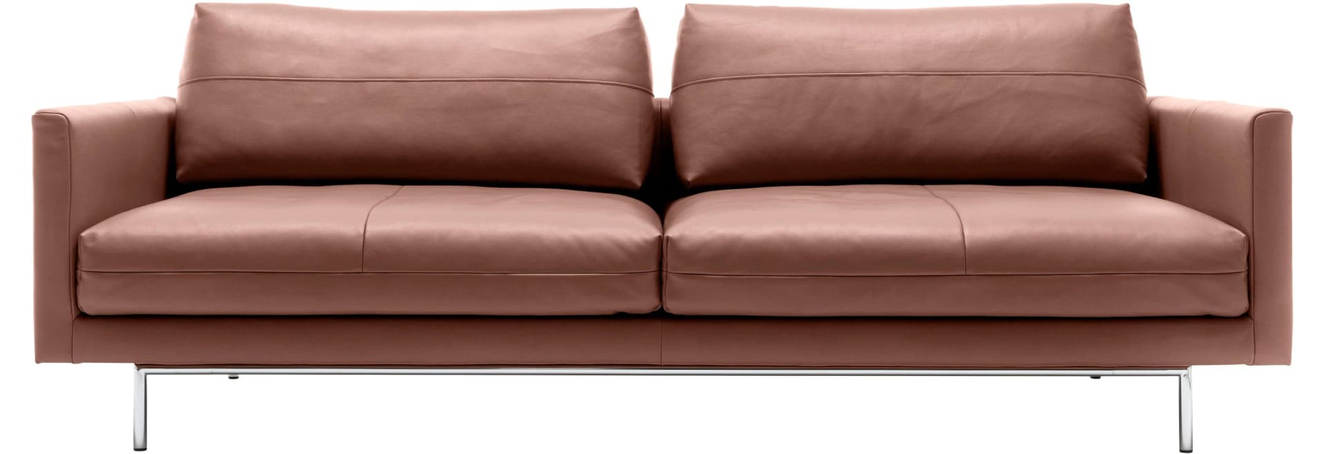 Creation BY ROLF BENZ CR.414 Designsofa Loungesofa Braun Leder