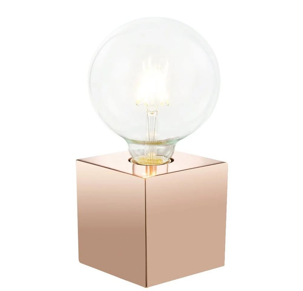 NOWA Tischleuchte Retro Kupfer Touchschalter E27