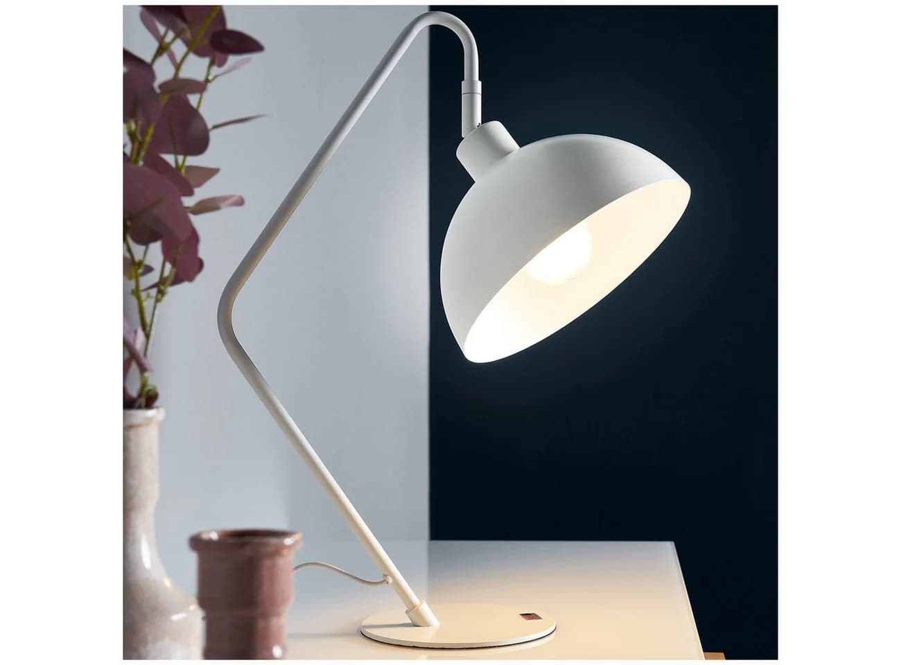 NOWA Tischleuchte Twin, ohne Leuchtmittel, Tischlampe