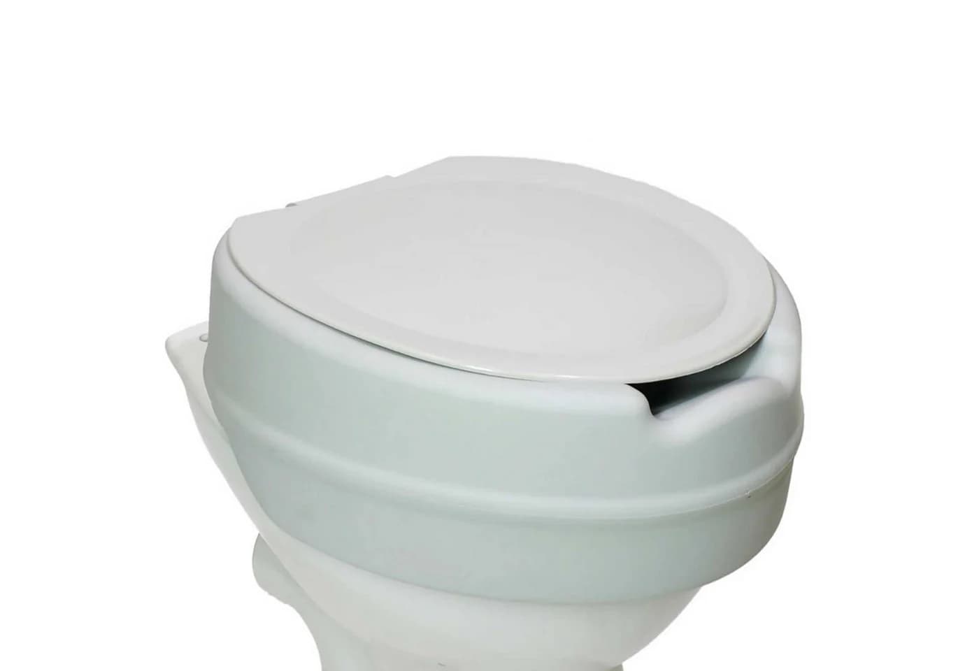 RUSSKA Toilettensitzerhöhung Soft mit Hygiene-Deckel 11 cm