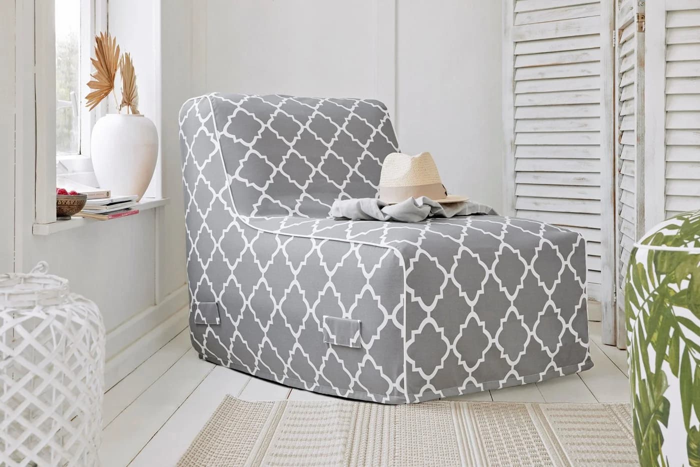 Jahnke AIR LOUNGE Loungesessel Grau Mosaic Aufblasbar Indoor Outdoor