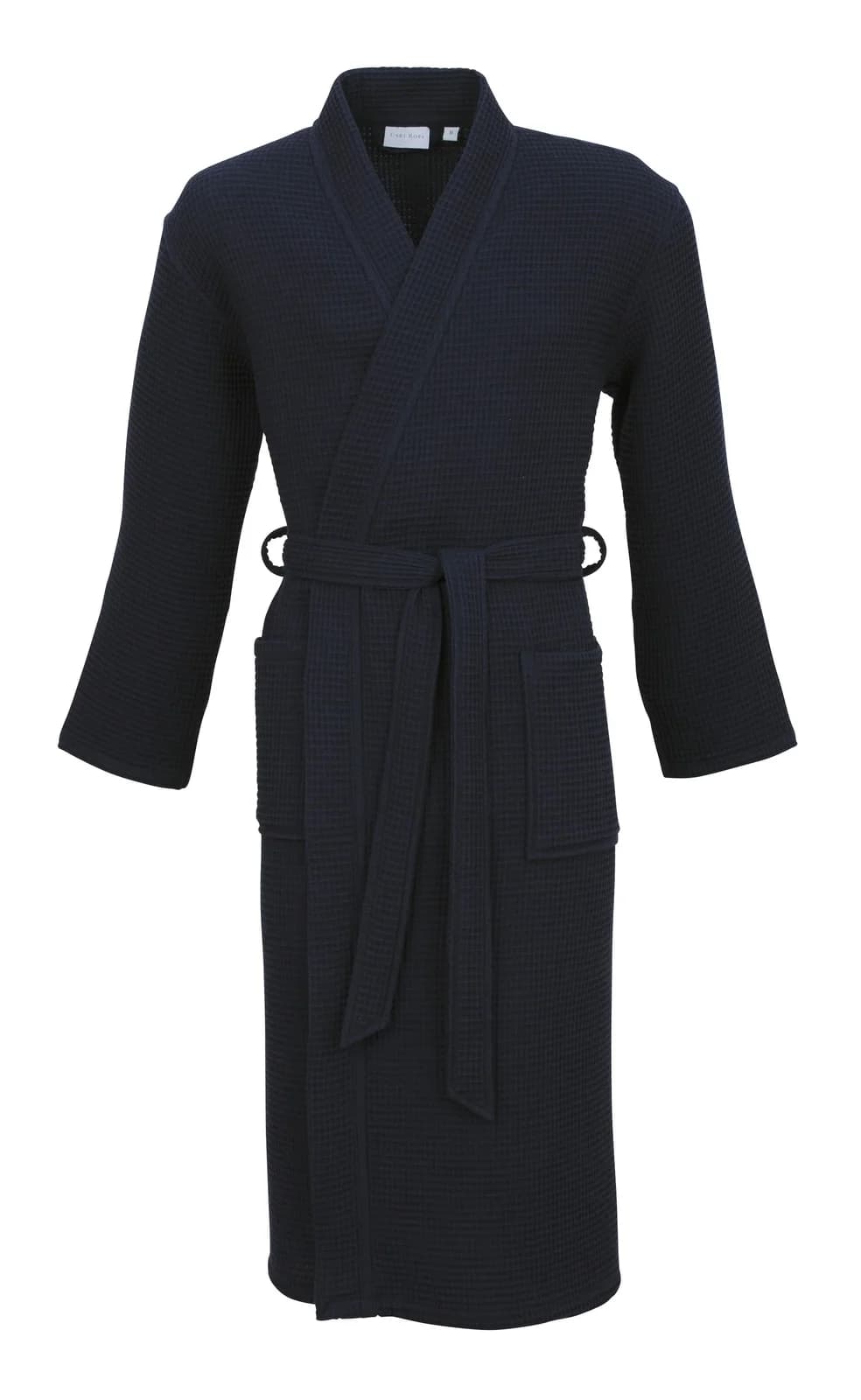 Unisex-Bademantel Carl Ross 25100 XXL blau Waffelpique