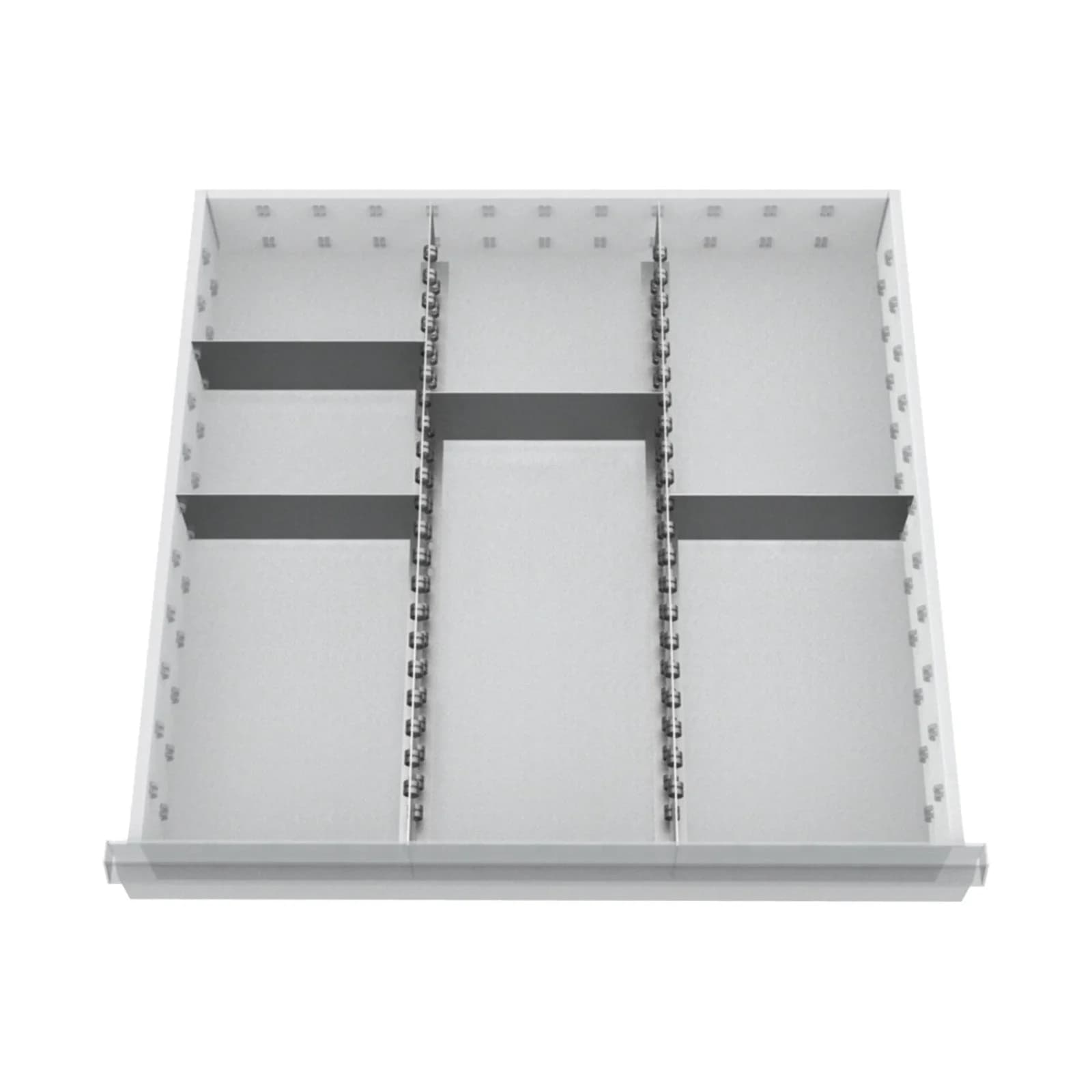 Hirth Schubladeneinsatz Serie 700 Mittelfachschienen 200 mm