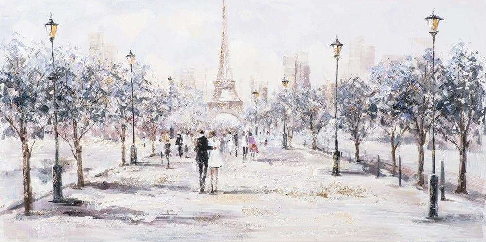 Keilrahmenbild EIFELTURM Paris Leinwandbild Holzrahmen