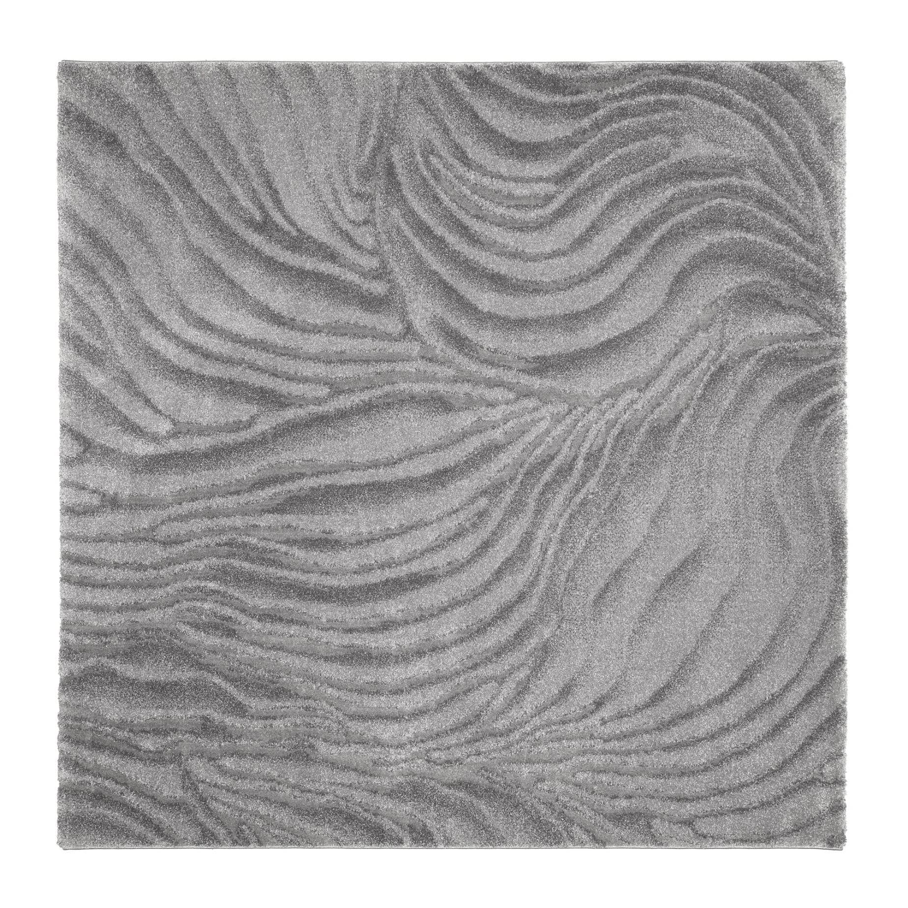 OCI Teppich LIV CORAL Grau Quadratisch Designer
