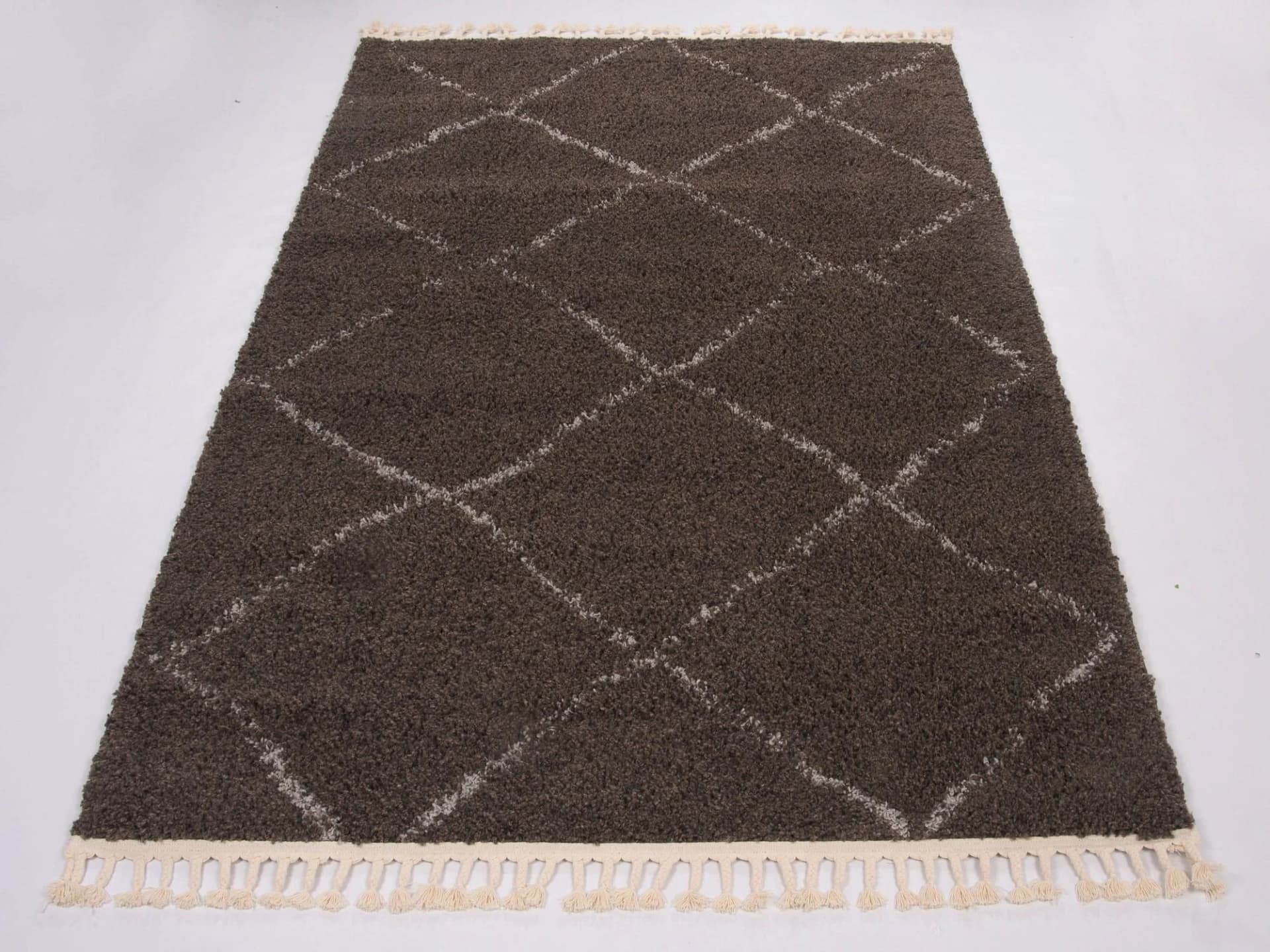 Hochflor-Teppich Donna Skandinavisches Design Kunstfaser