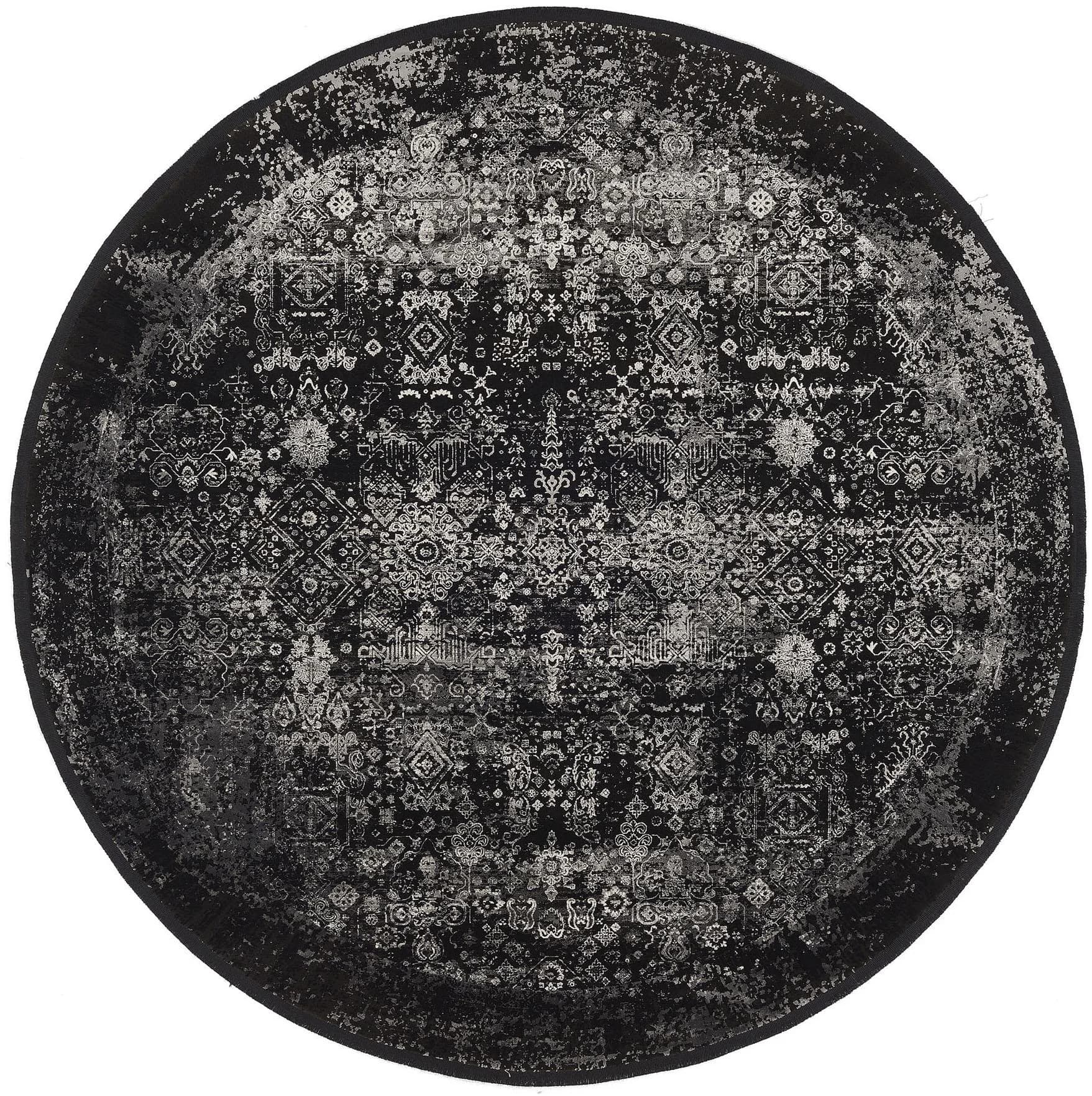 OCI BESTSELLER MAGIC Teppich Schwarz/Grau Orientalisch 240 cm