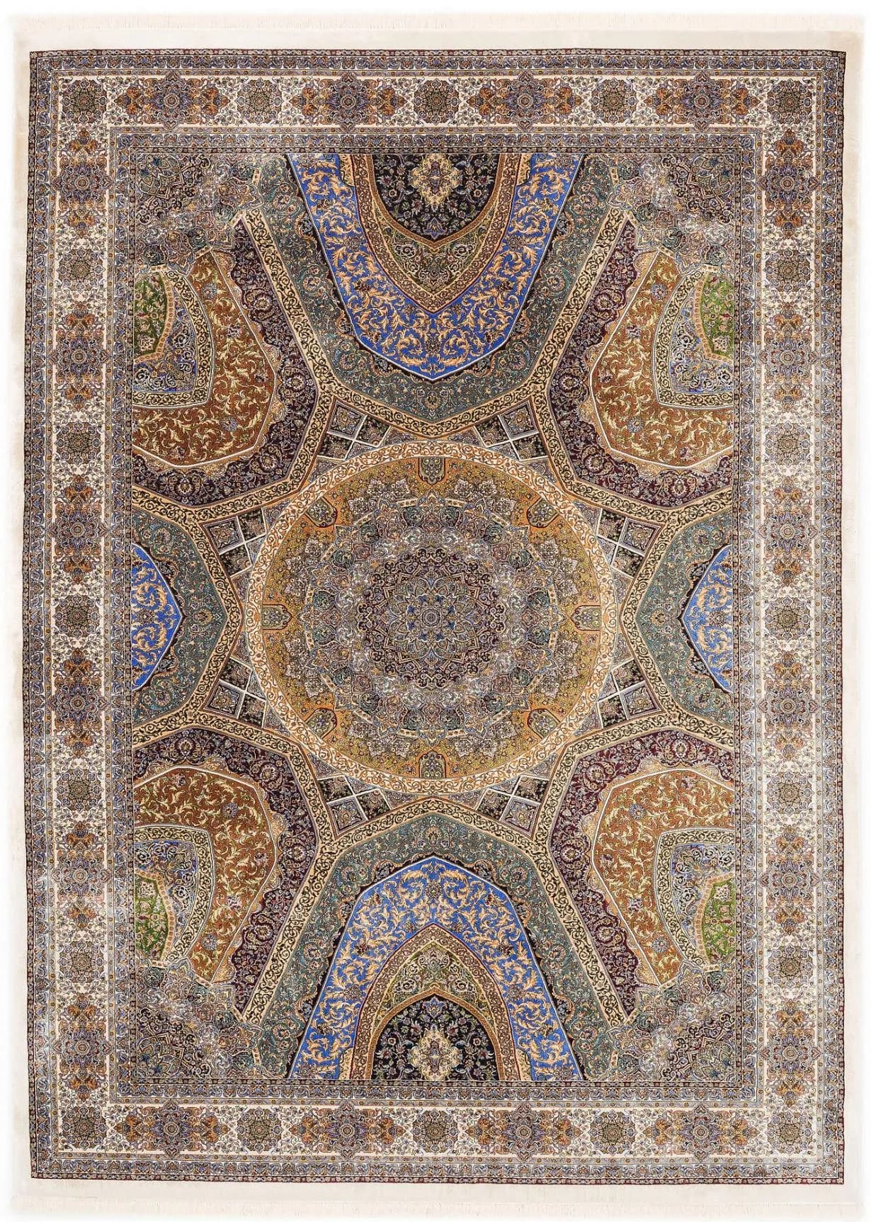 Teppich OCI SILK LINE SHAH ABBAS Bunt Orientalisch