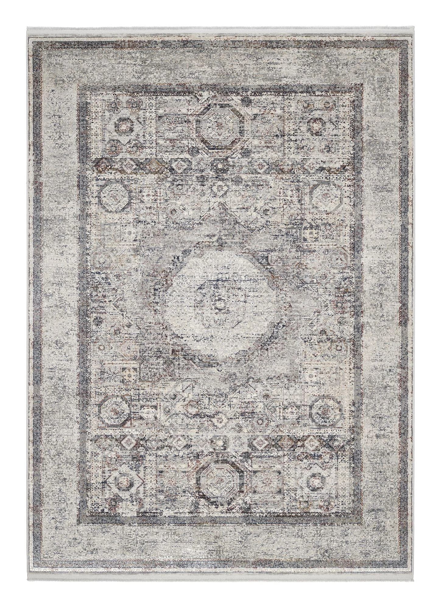 OCI Teppich MYSTIC BAZAAR Grau-Bunt Modern Orientalisch