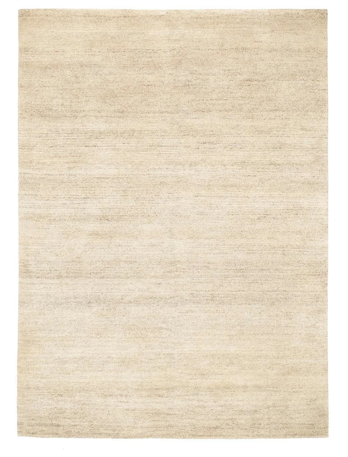 OCI Davina Uni Orientteppich Nepal Wollteppich Beige Handgeknüpft