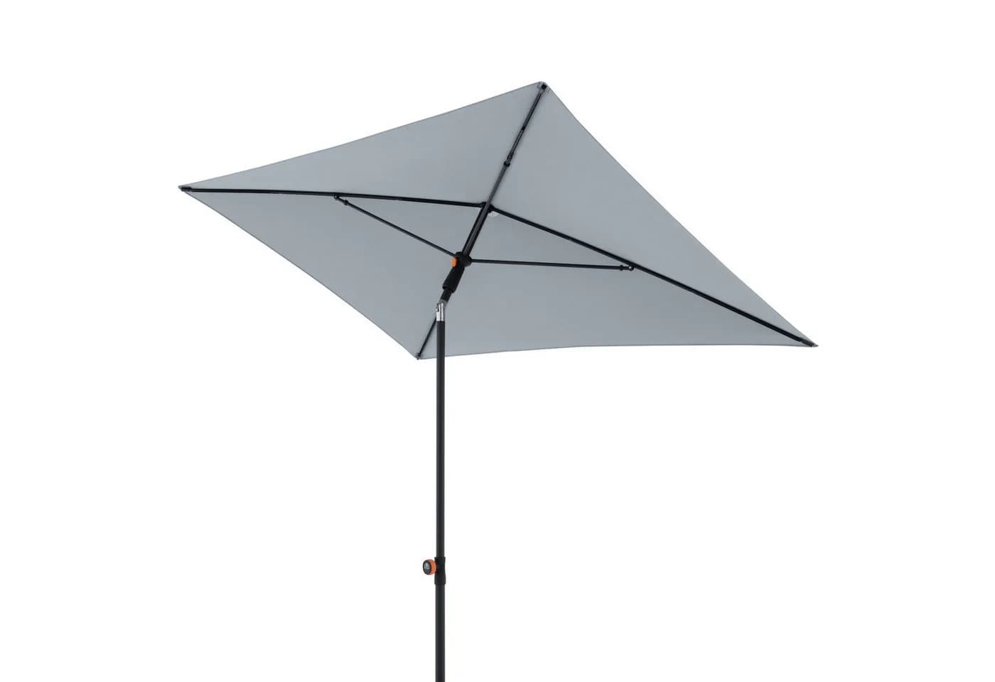 doppler® Sonnenschirm myZone 190x125 cm Anthrazit Push-Up