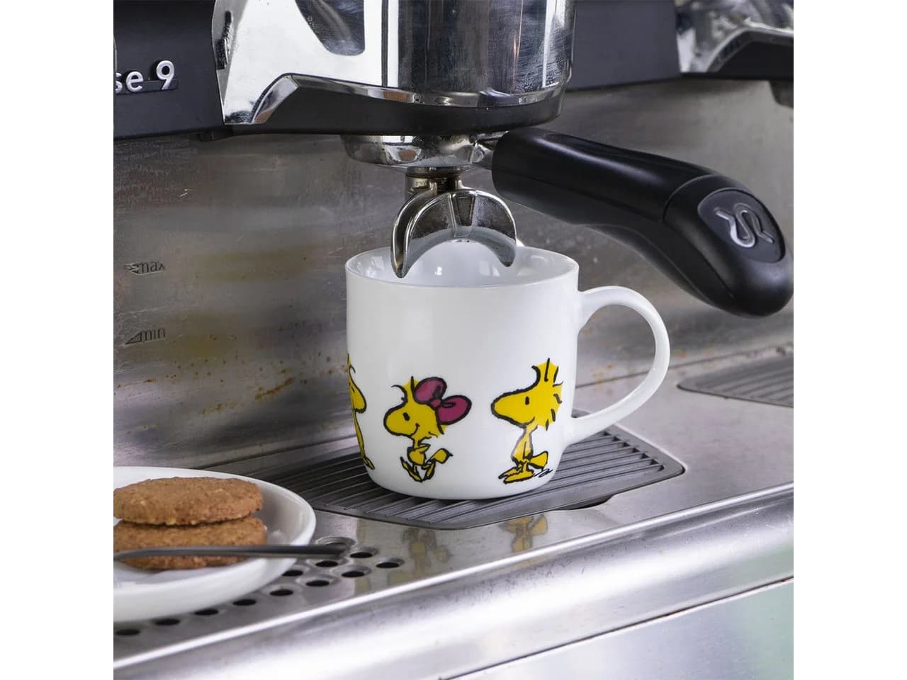 Geda Labels Tasse Peanuts Woodstock Gelb Porzellan 300 ml