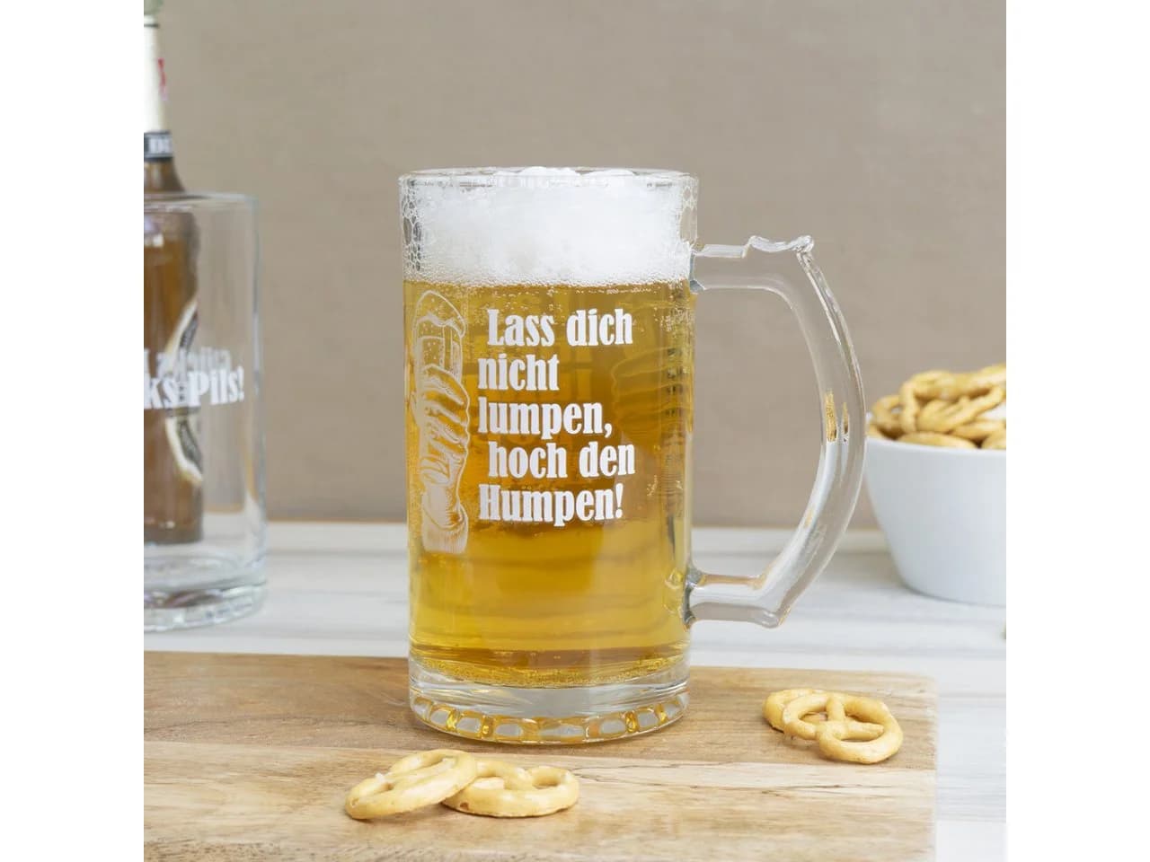Geda Labels GmbH Bierglas Klassisch Transparent 500ml