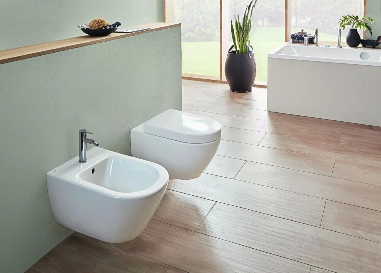 Villeroy & Boch Wand-WC Subway 2.0 Spülrandlos Weiß mit Absenkautomatik