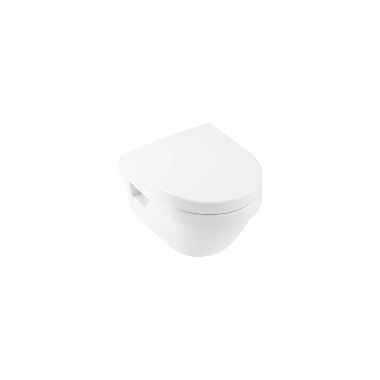 Villeroy & Boch Architectura Wand WC 4687HRR1 Combi Pack, weiß, DirectFlush
