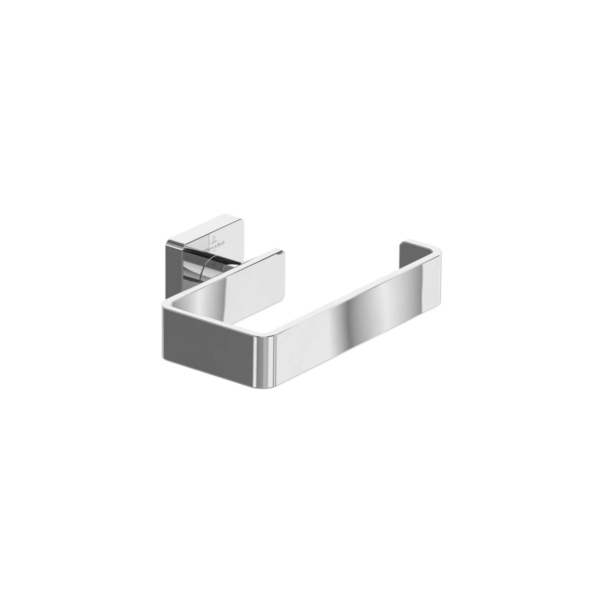 Villeroy & Boch Toilettenpapierhalter Elements Wandmontage Silber