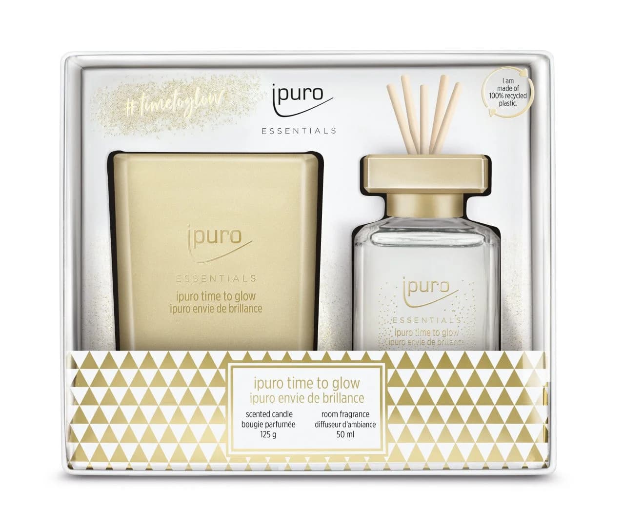Raumduft-Set ipuro TIME TO GLOW Duftgemisch 50 ml