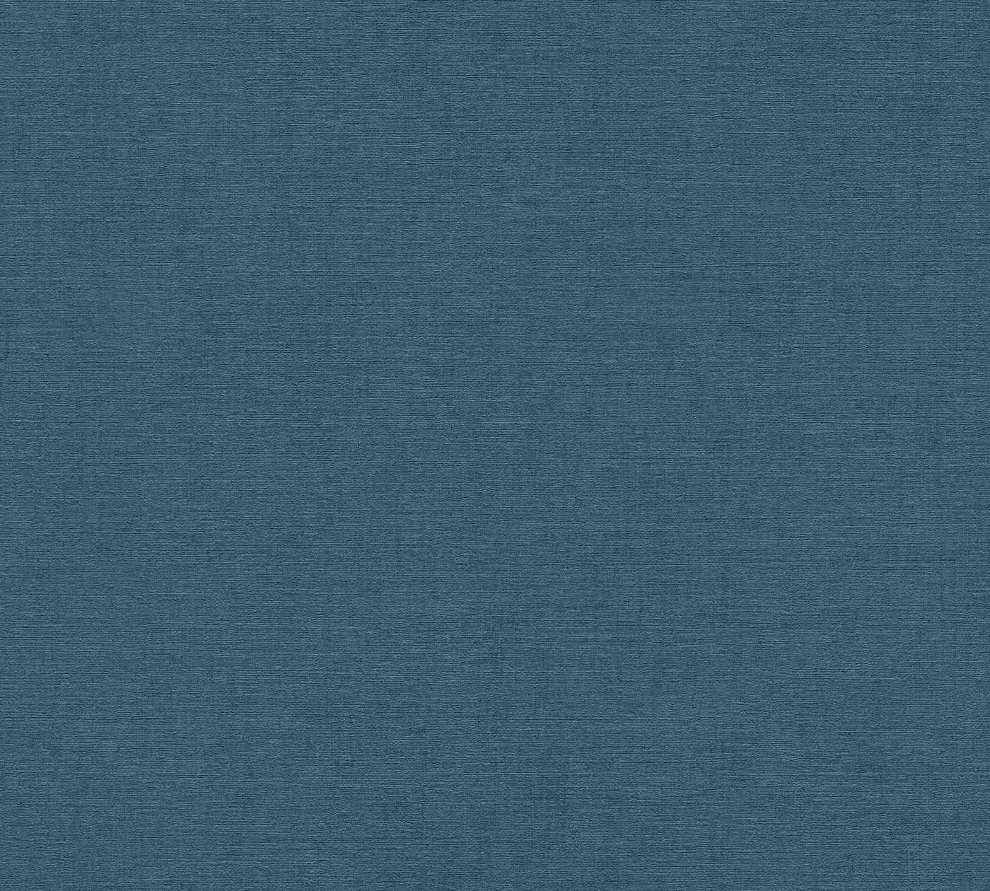 A.S. Création Vliestapete Dunkelblau Textiloptik Struktur Modern