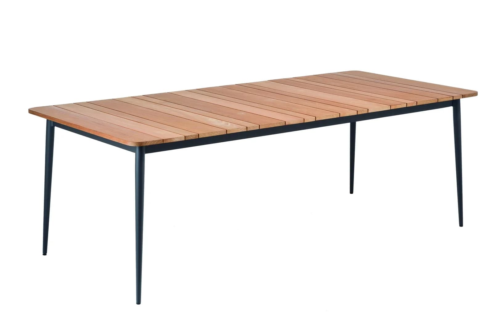 Niehoff Gartentisch Luna Teak Anthrazit Aluminium