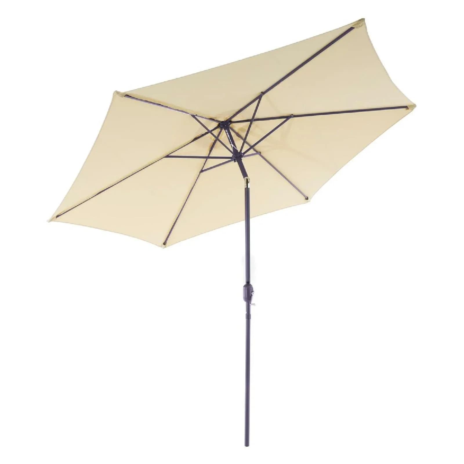 VCM Sonnenschirm Ø 2,9m UV-Schutz 50+ Creme