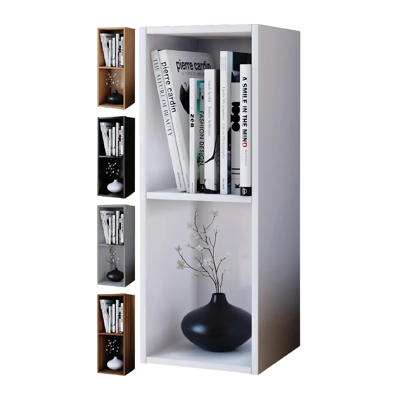 VCM Standregal Mendas 2 Braun Holz Aufbewahrung