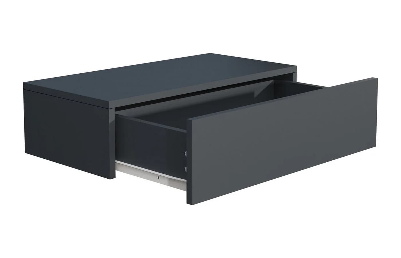 VCM Nachttisch Usal M60 Wandmontage Anthrazit